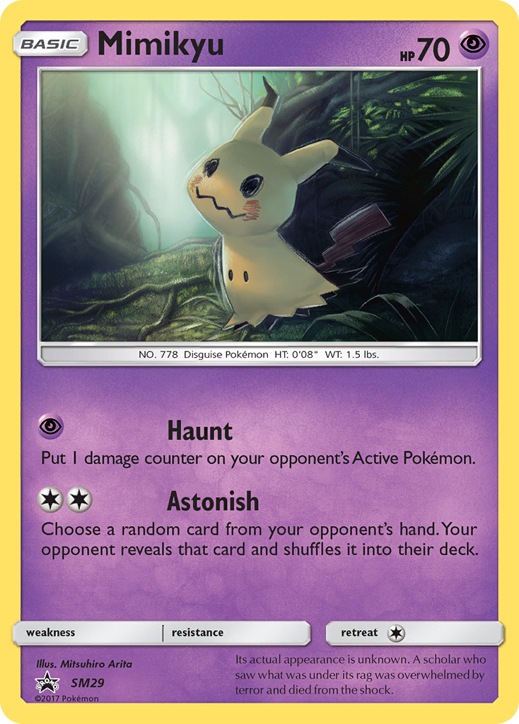 Mimikyu (SM29) [Sun & Moon: Black Star Promos] | L.A. Mood Comics and Games