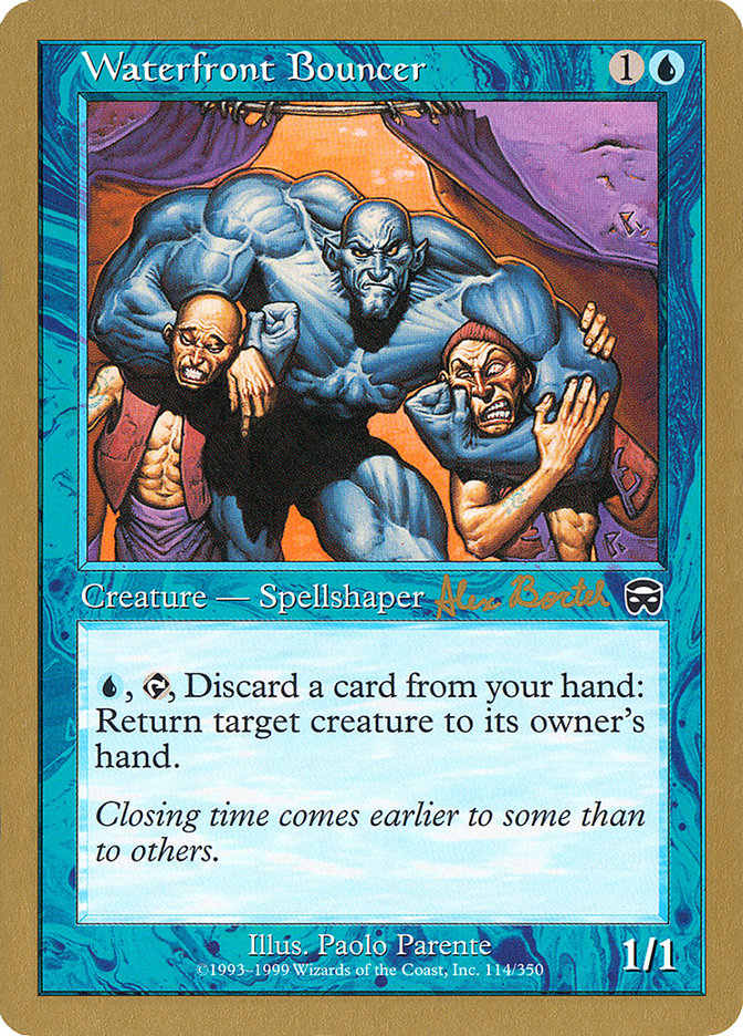 Waterfront Bouncer (Alex Borteh) [World Championship Decks 2001] | L.A. Mood Comics and Games