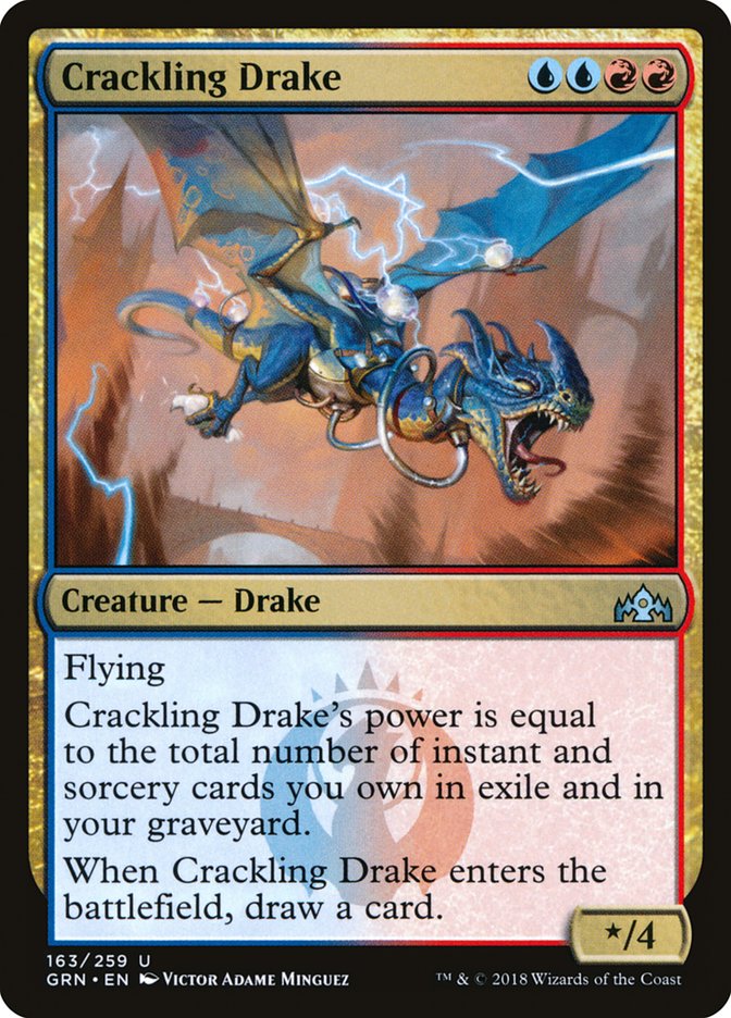 Crackling Drake [Guilds of Ravnica] | L.A. Mood Comics and Games