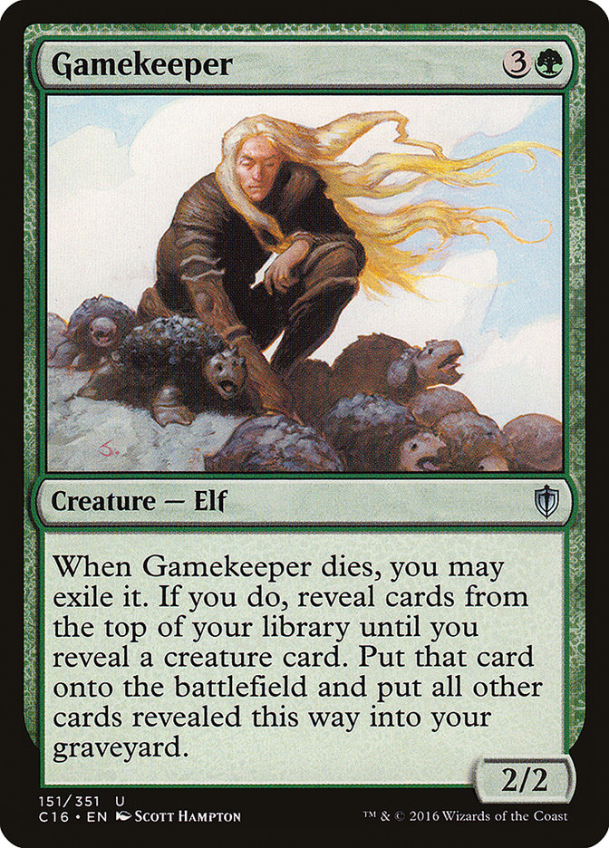 Gamekeeper [Commander 2016] | L.A. Mood Comics and Games