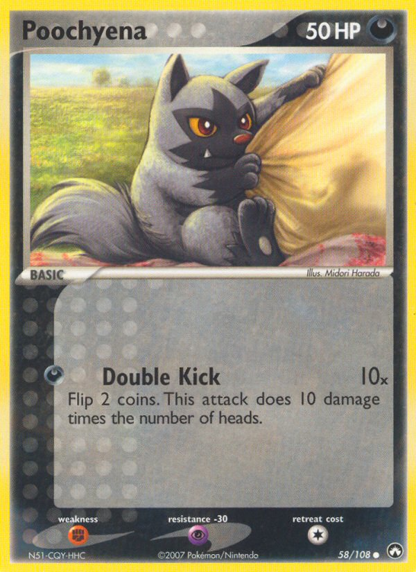 Poochyena (58/108) [EX: Power Keepers] | L.A. Mood Comics and Games