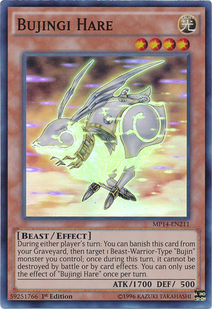 Bujingi Hare [MP14-EN211] Super Rare | L.A. Mood Comics and Games
