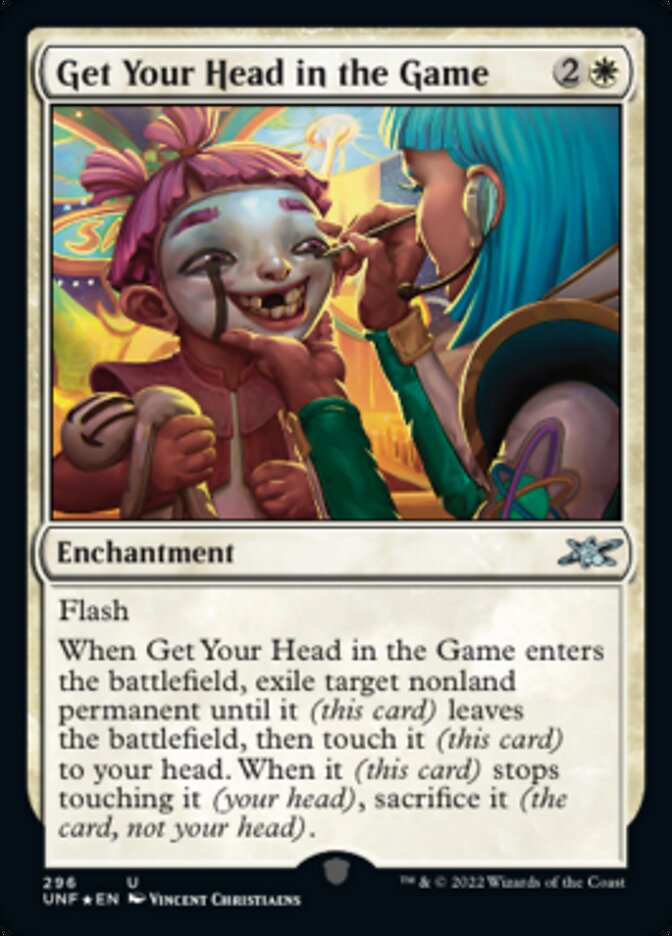 Get Your Head in the Game (Galaxy Foil) [Unfinity] | L.A. Mood Comics and Games