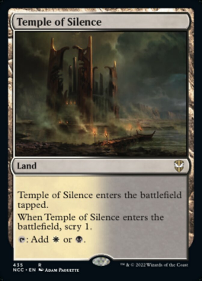 Temple of Silence [Streets of New Capenna Commander] | L.A. Mood Comics and Games