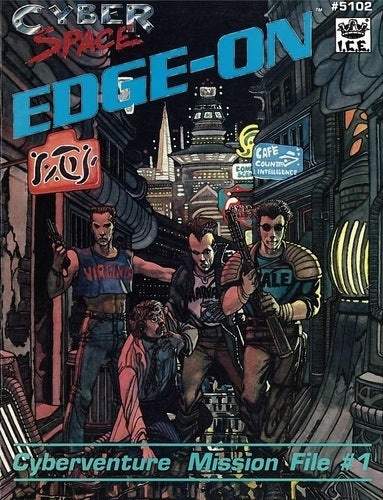 Cyberspace EDGE-ON Mission File #1 by Terry Amthor ICE #5102 New! | L.A. Mood Comics and Games