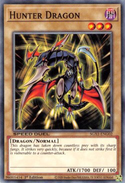 Hunter Dragon [SGX1-ENG02] Common | L.A. Mood Comics and Games