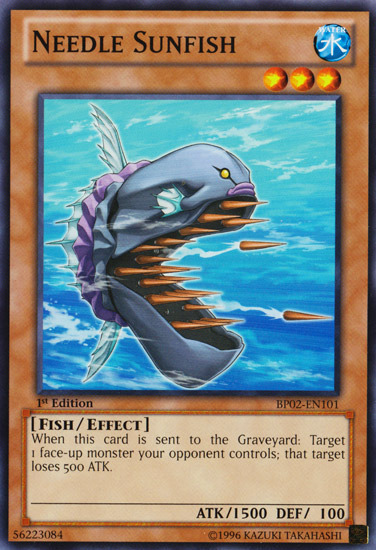 Needle Sunfish [BP02-EN101] Mosaic Rare | L.A. Mood Comics and Games