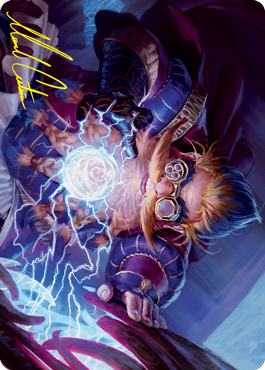 Storm-Kiln Artist Art Card (Gold-Stamped Signature) [Strixhaven: School of Mages Art Series] | L.A. Mood Comics and Games