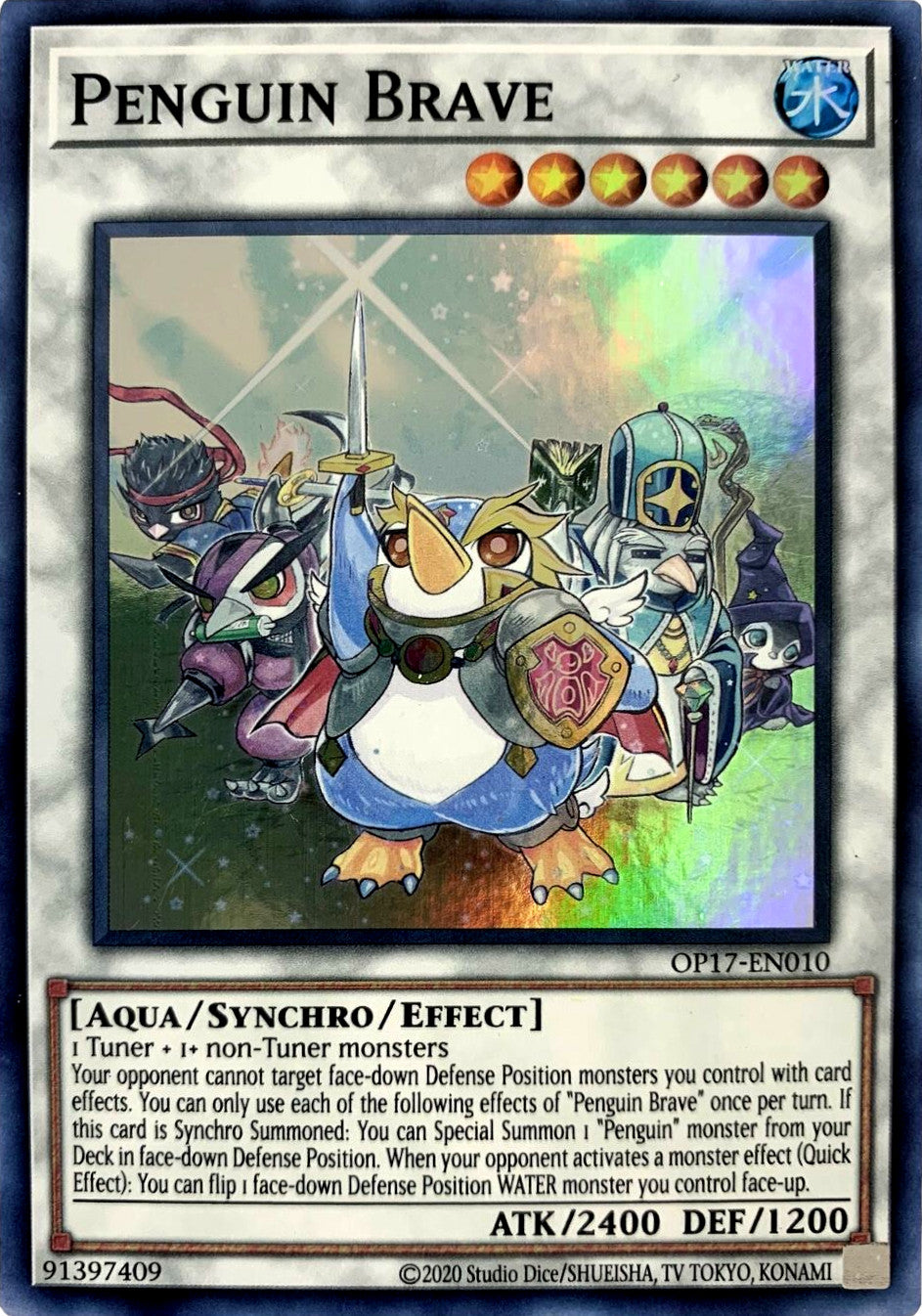 Penguin Brave [OP17-EN010] Super Rare | L.A. Mood Comics and Games