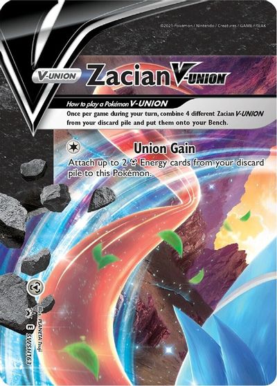 Zacian V-Union (SWSH163) [Sword & Shield: Black Star Promos] | L.A. Mood Comics and Games