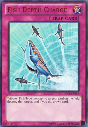 Fish Depth Charge (Red) [DL14-EN018] Rare | L.A. Mood Comics and Games