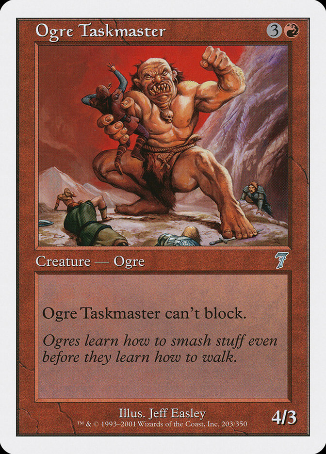 Ogre Taskmaster [Seventh Edition] | L.A. Mood Comics and Games