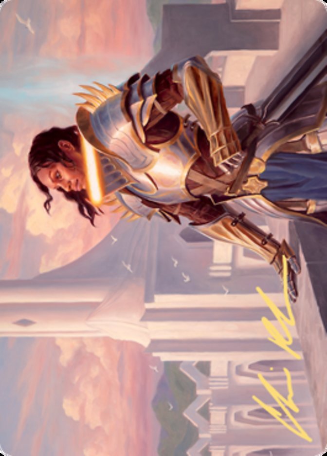 Tazri, Beacon of Unity Art Card [Zendikar Rising Art Series] | L.A. Mood Comics and Games