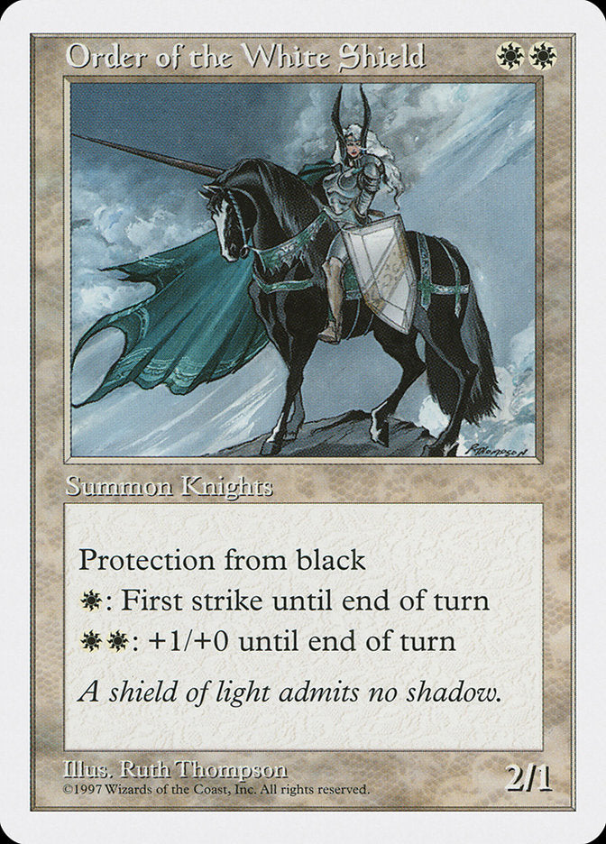 Order of the White Shield [Fifth Edition] | L.A. Mood Comics and Games