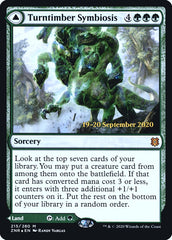 Turntimber Symbiosis // Turntimber, Serpentine Wood [Zendikar Rising Prerelease Promos] | L.A. Mood Comics and Games