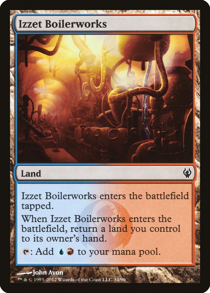 Izzet Boilerworks [Duel Decks: Izzet vs. Golgari] | L.A. Mood Comics and Games