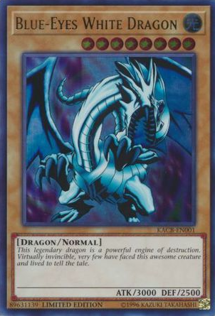 Blue-Eyes White Dragon [KACB-EN001] Ultra Rare | L.A. Mood Comics and Games