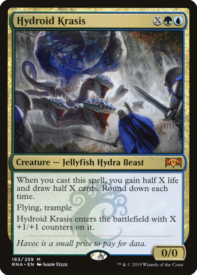Hydroid Krasis (Promo Pack) [Ravnica Allegiance Promos] | L.A. Mood Comics and Games