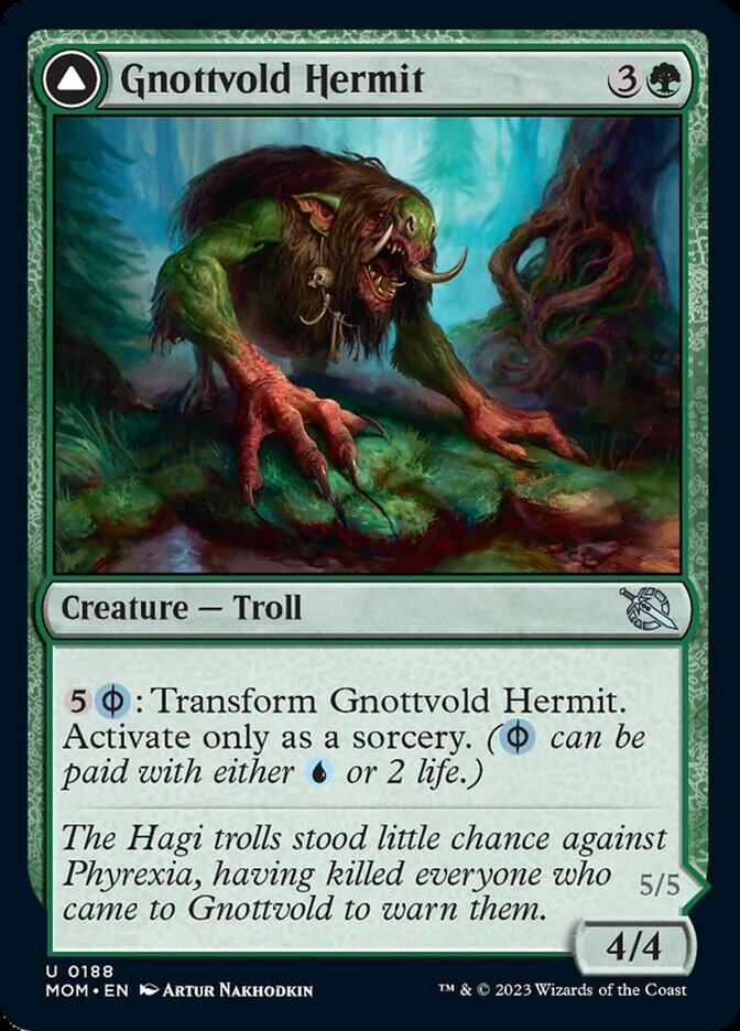 Gnottvold Hermit // Chrome Host Hulk [March of the Machine] | L.A. Mood Comics and Games