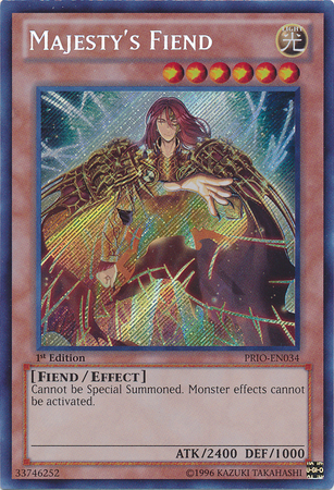 Majesty's Fiend [PRIO-EN034] Secret Rare | L.A. Mood Comics and Games