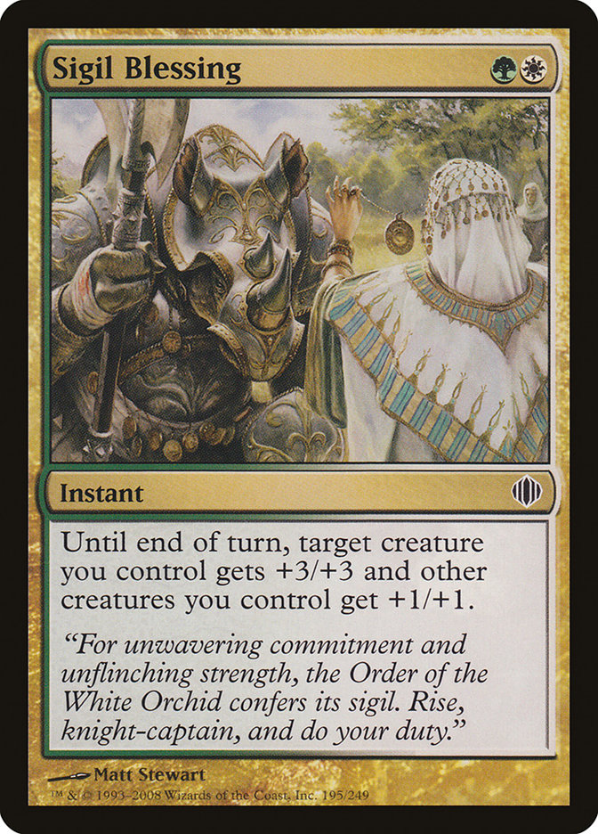 Sigil Blessing [Shards of Alara] | L.A. Mood Comics and Games