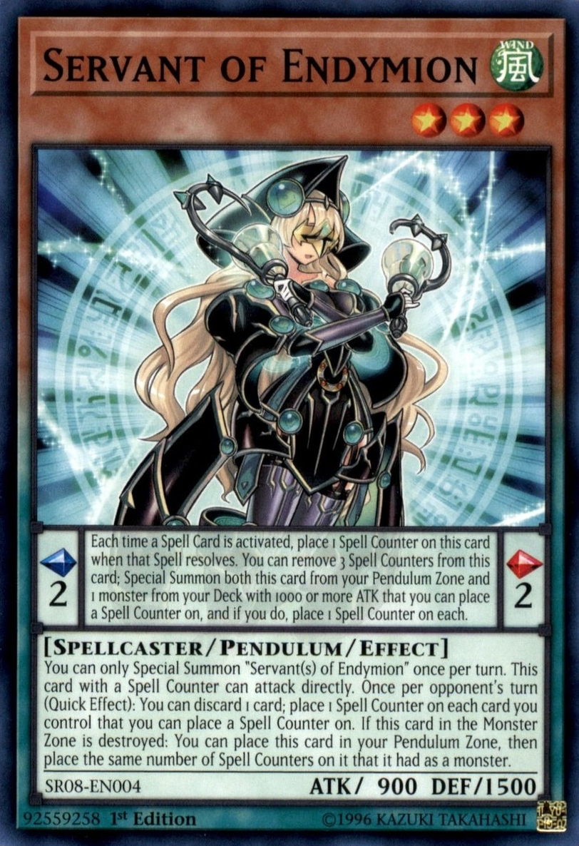 Servant of Endymion [SR08-EN004] Common | L.A. Mood Comics and Games