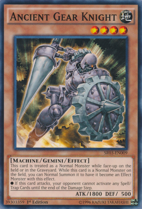 Ancient Gear Knight [SR03-EN009] Common | L.A. Mood Comics and Games