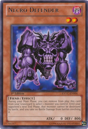 Necro Defender [EXVC-EN004] Rare | L.A. Mood Comics and Games