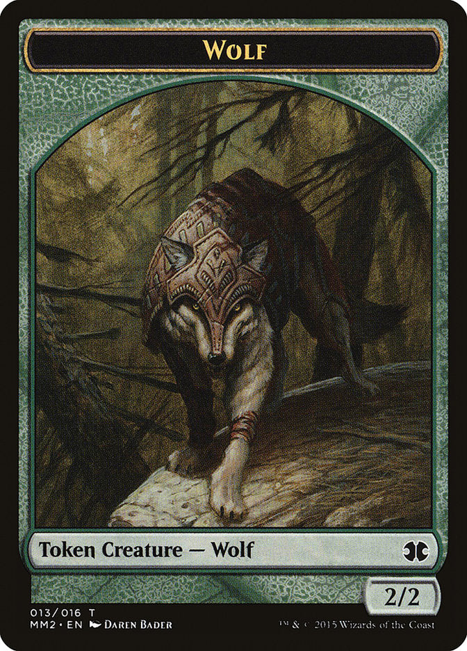 Wolf Token [Modern Masters 2015 Tokens] | L.A. Mood Comics and Games