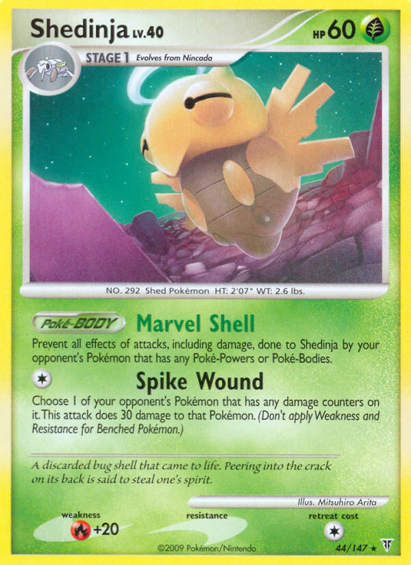 Shedinja (44/147) [Platinum: Supreme Victors] | L.A. Mood Comics and Games