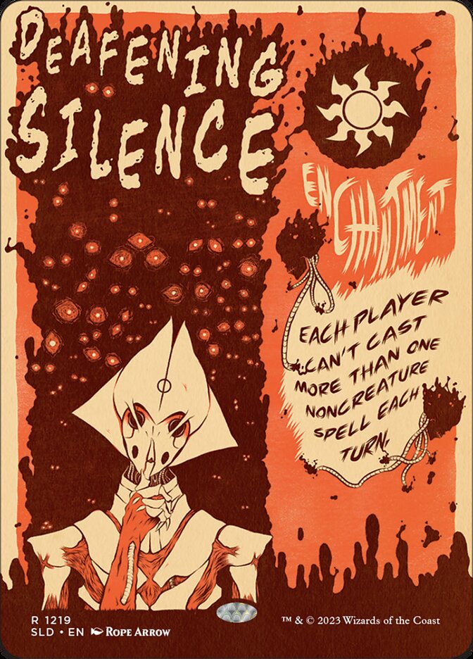 Deafening Silence [Secret Lair Drop Series] | L.A. Mood Comics and Games