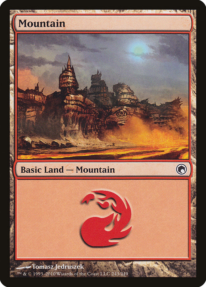 Mountain (243) [Scars of Mirrodin] | L.A. Mood Comics and Games