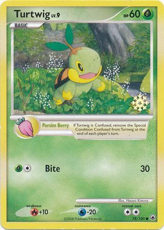 Turtwig (78/100) [Countdown Calendar Promos] | L.A. Mood Comics and Games