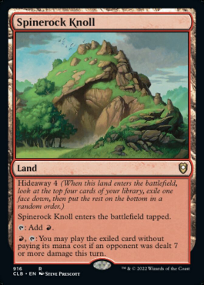 Spinerock Knoll [Commander Legends: Battle for Baldur's Gate] | L.A. Mood Comics and Games