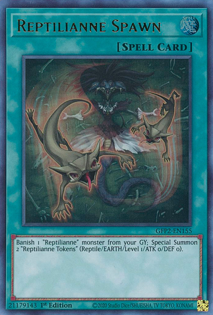 Reptilianne Spawn [GFP2-EN155] Ultra Rare | L.A. Mood Comics and Games
