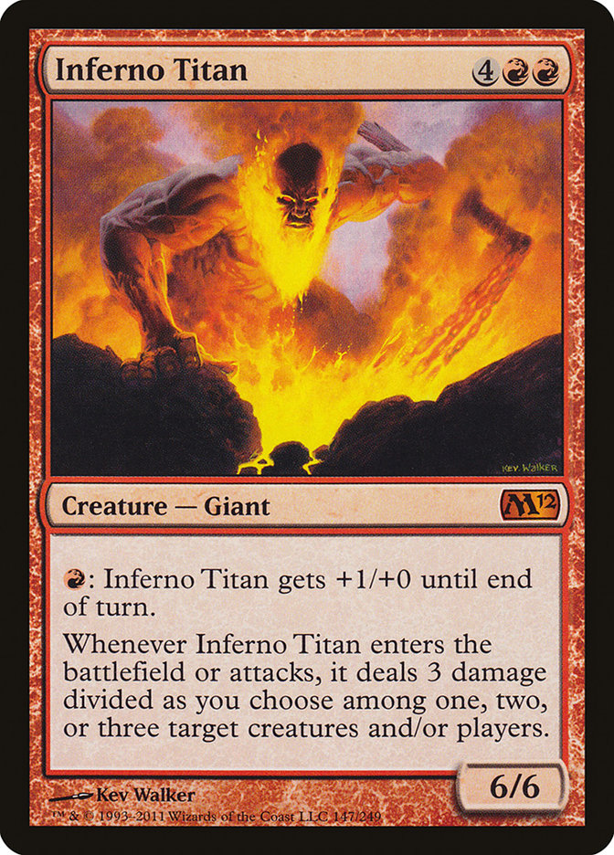 Inferno Titan [Magic 2012] | L.A. Mood Comics and Games