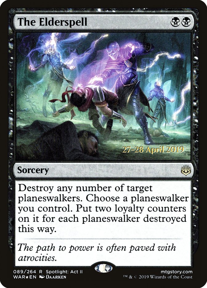 The Elderspell [War of the Spark Prerelease Promos] | L.A. Mood Comics and Games