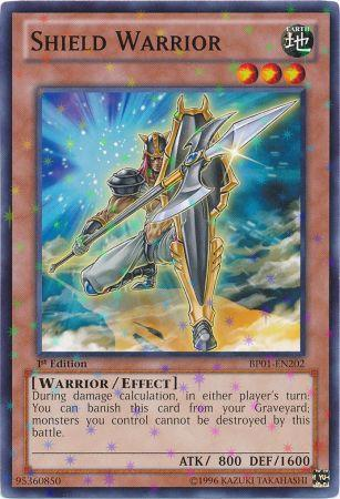 Shield Warrior [BP01-EN202] Starfoil Rare | L.A. Mood Comics and Games