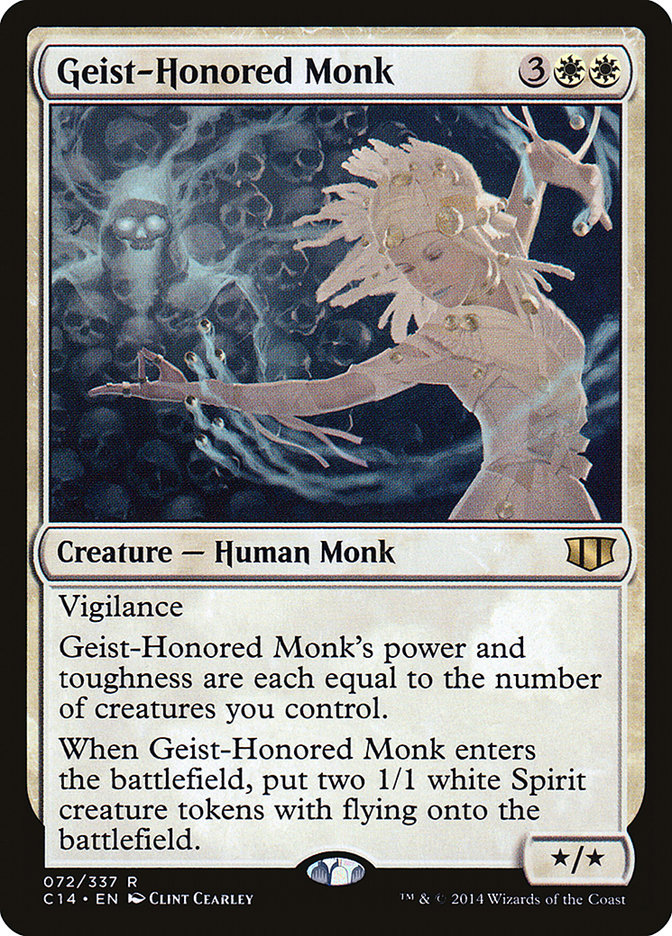Geist-Honored Monk [Commander 2014] | L.A. Mood Comics and Games