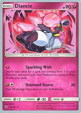 Diancie (94/147) (Infinite Force - Diego Cassiraga) [World Championships 2017] | L.A. Mood Comics and Games