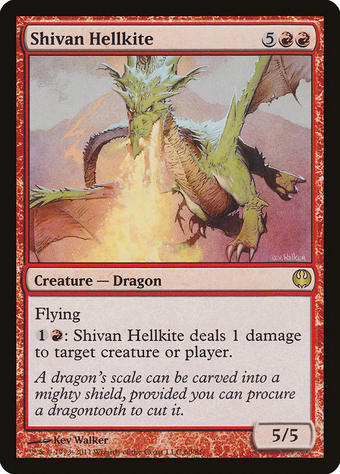 Shivan Hellkite [Duel Decks: Knights vs. Dragons] | L.A. Mood Comics and Games