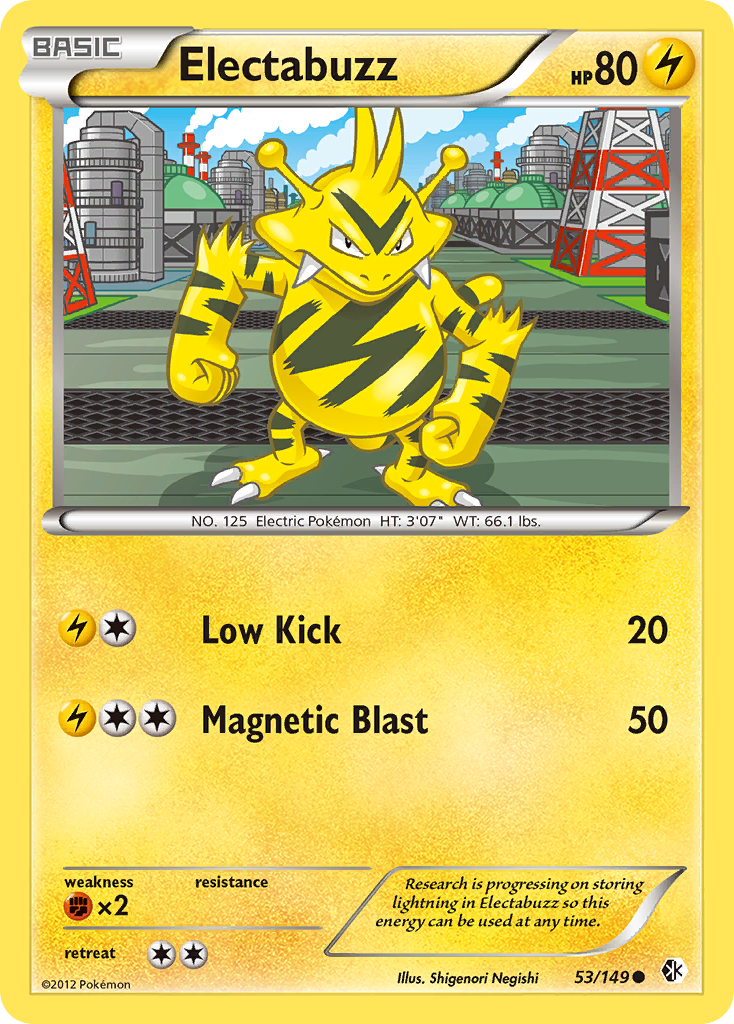 Electabuzz (53/149) [Black & White: Boundaries Crossed] | L.A. Mood Comics and Games
