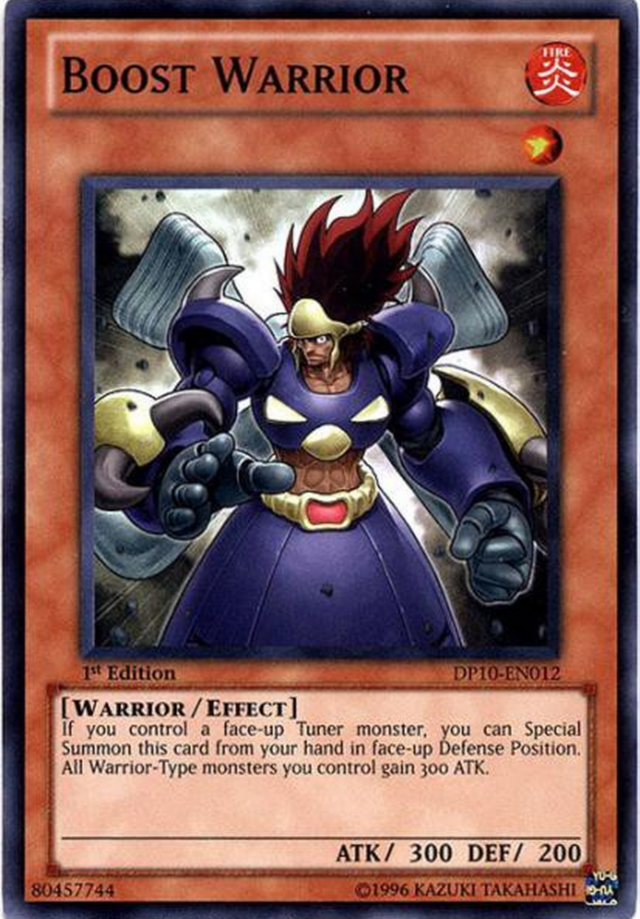 Boost Warrior [DP10-EN012] Super Rare | L.A. Mood Comics and Games