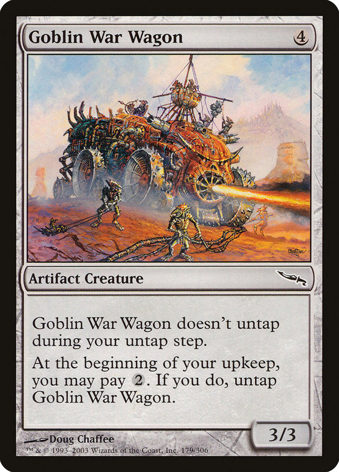 Goblin War Wagon [Mirrodin] | L.A. Mood Comics and Games