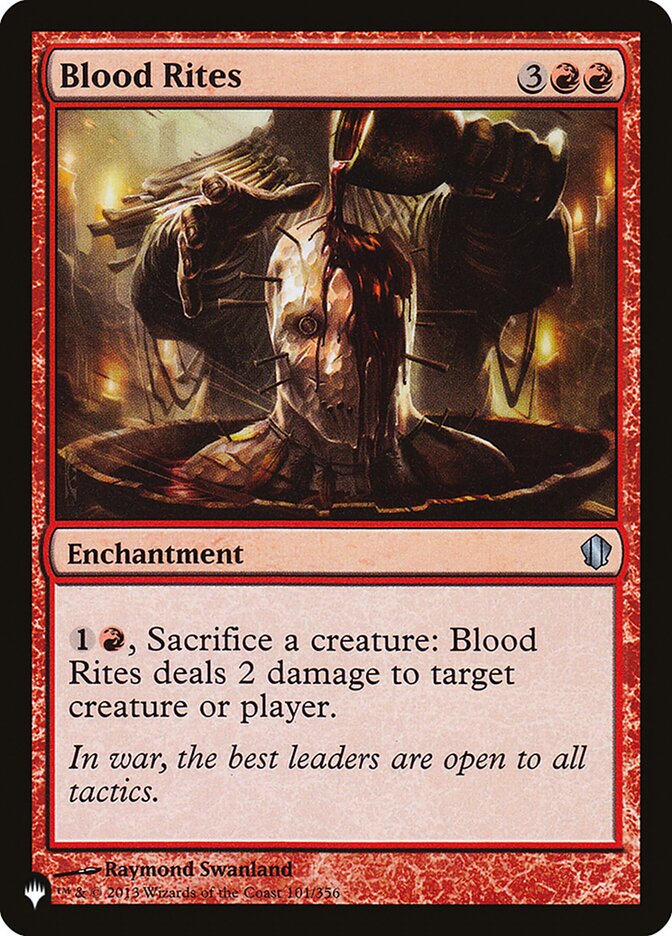 Blood Rites [The List] | L.A. Mood Comics and Games