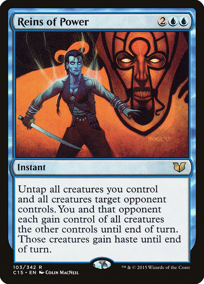 Reins of Power [Commander 2015] | L.A. Mood Comics and Games