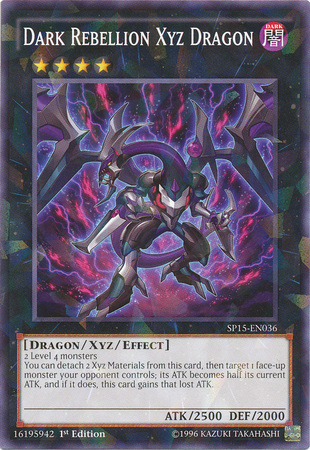 Dark Rebellion Xyz Dragon [SP15-EN036] Shatterfoil Rare | L.A. Mood Comics and Games