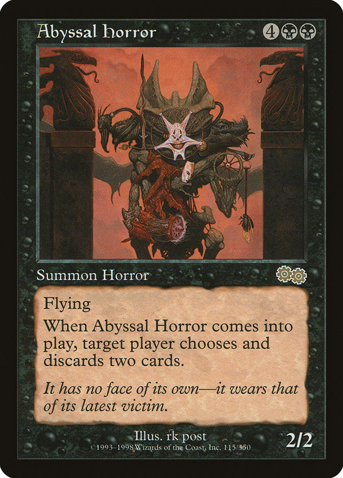 Abyssal Horror [Urza's Saga] | L.A. Mood Comics and Games