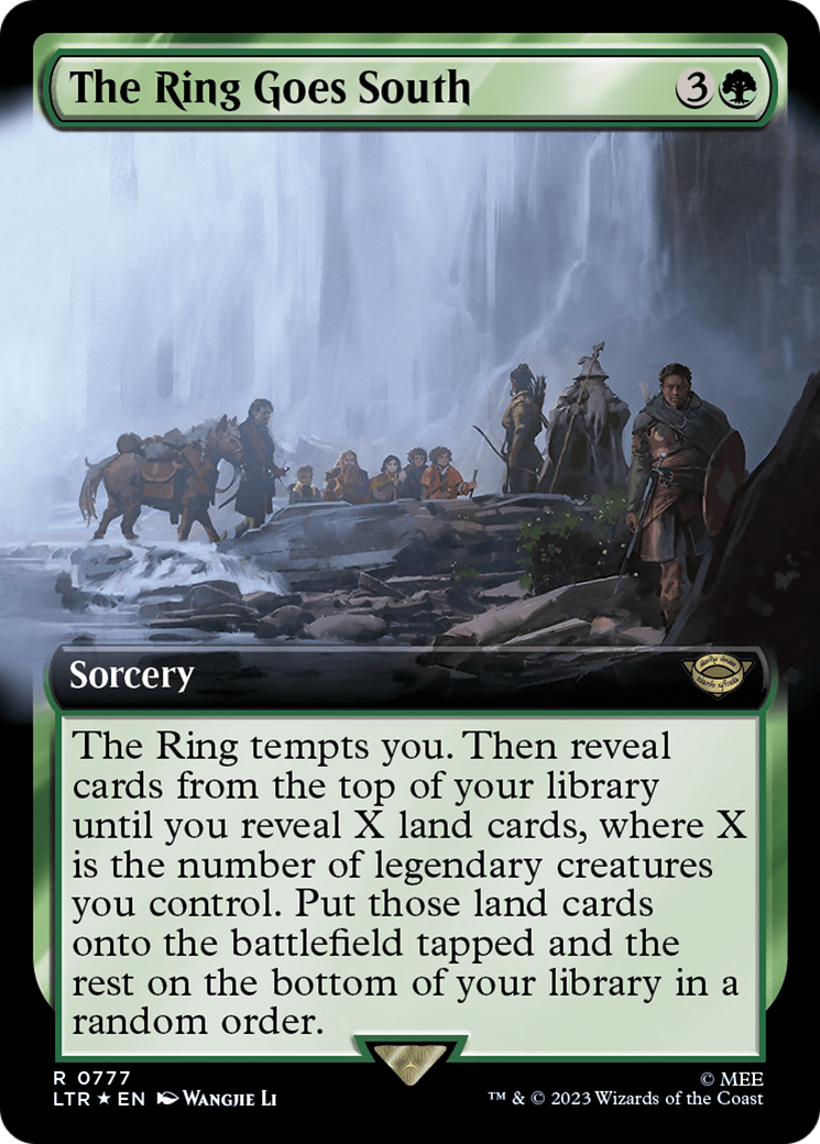 The Ring Goes South (Extended Art) (Surge Foil) [The Lord of the Rings: Tales of Middle-Earth] | L.A. Mood Comics and Games