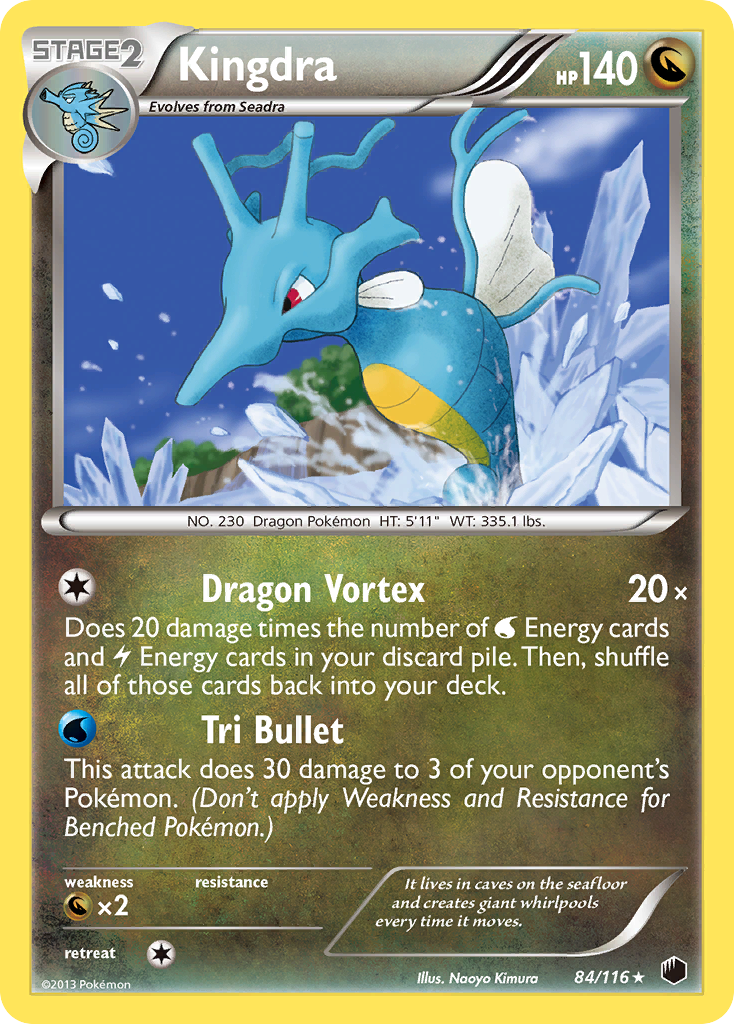 Kingdra (84/116) [Black & White: Plasma Freeze] | L.A. Mood Comics and Games